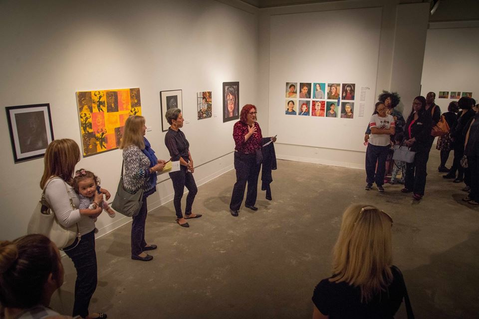 Student Art Show Opening, 2016. Photos by Mike Schwabenland