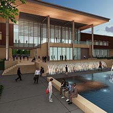 West Fresno campus rendering