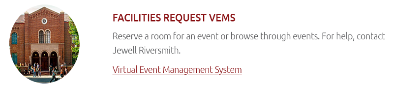 screenshot of VEMS link on webpage