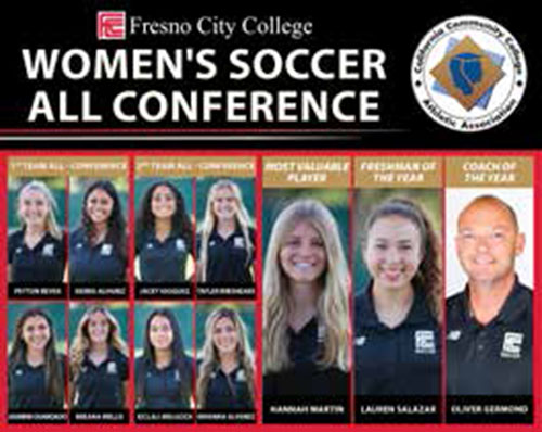 women's soccer all conference