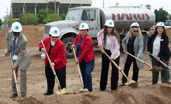 new science building groundbreaking