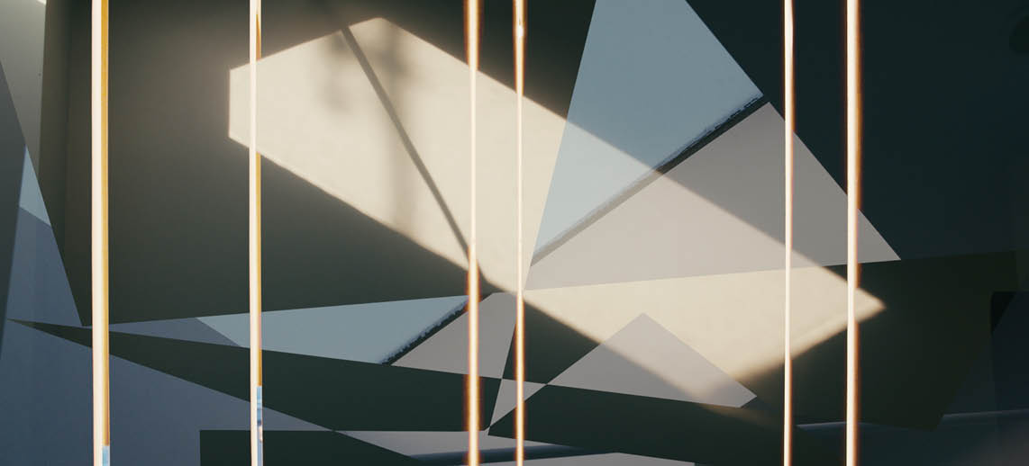 geometric light and shadows