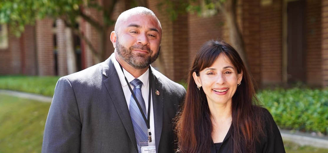 President Robert Pimentel and Dr. Sonya Christian