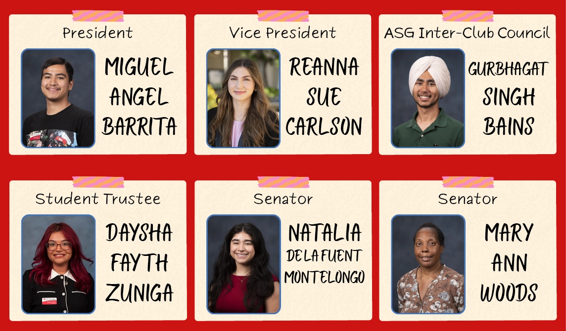 ASG Elected officials for 2025-2026