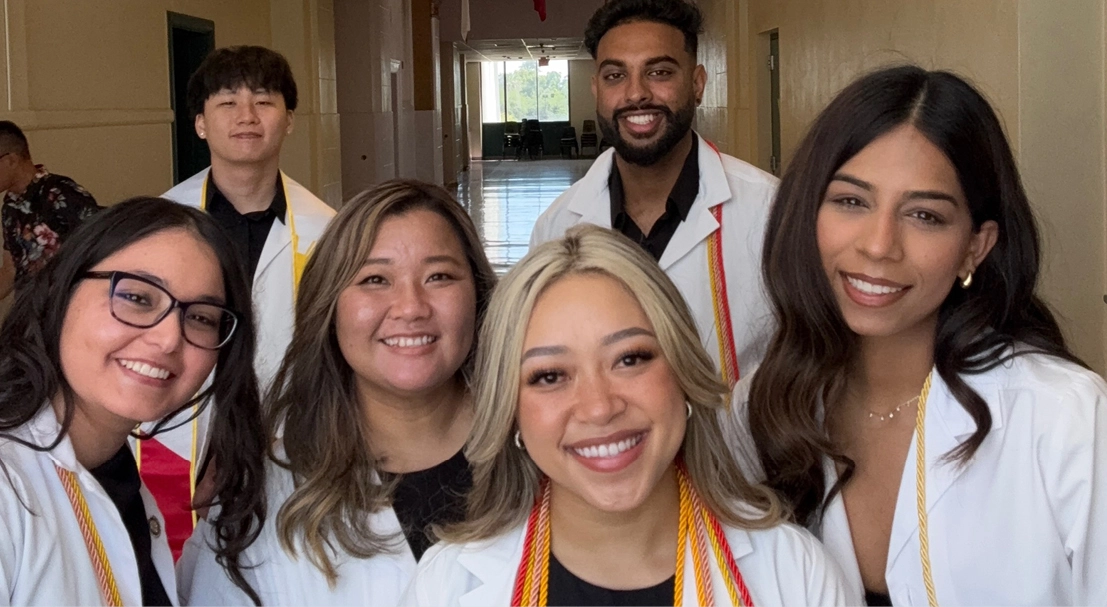 Nursing Students at Pinning Ceremony
