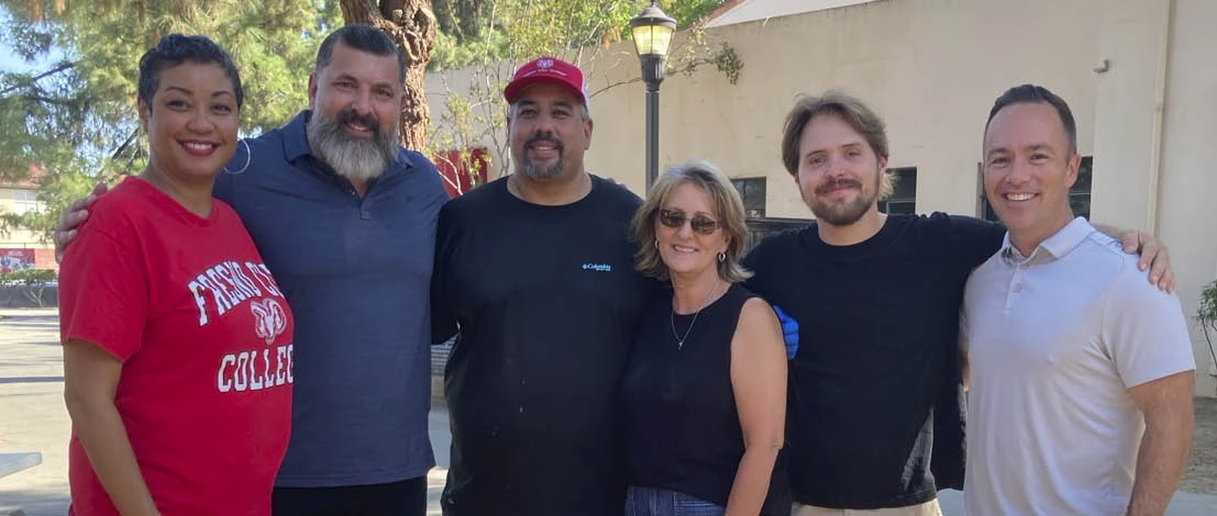 Staff who served pancakes