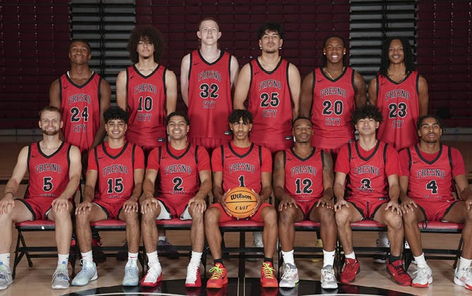 FCC Men's Basketball team
