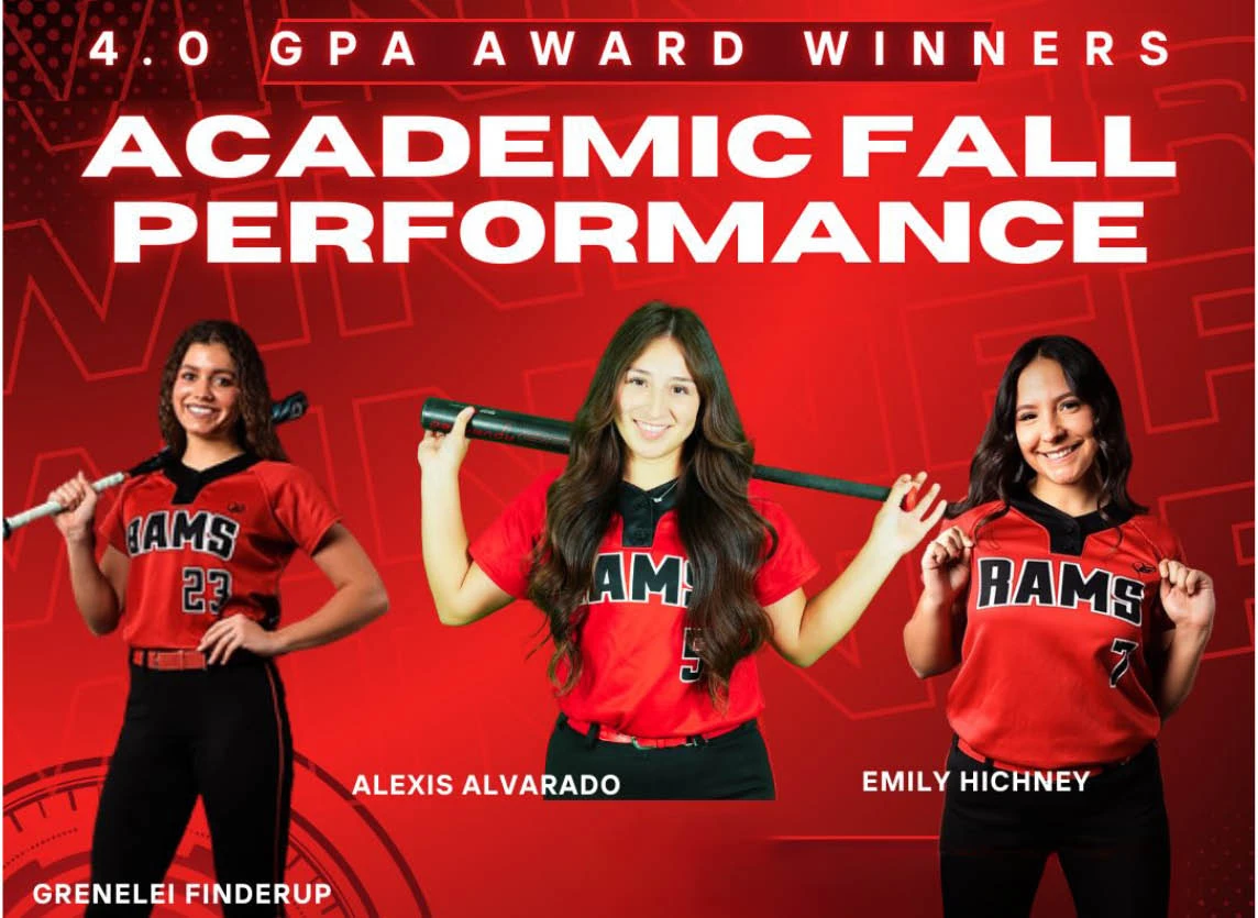 FCC Softball 4.0 GPA Award Winners