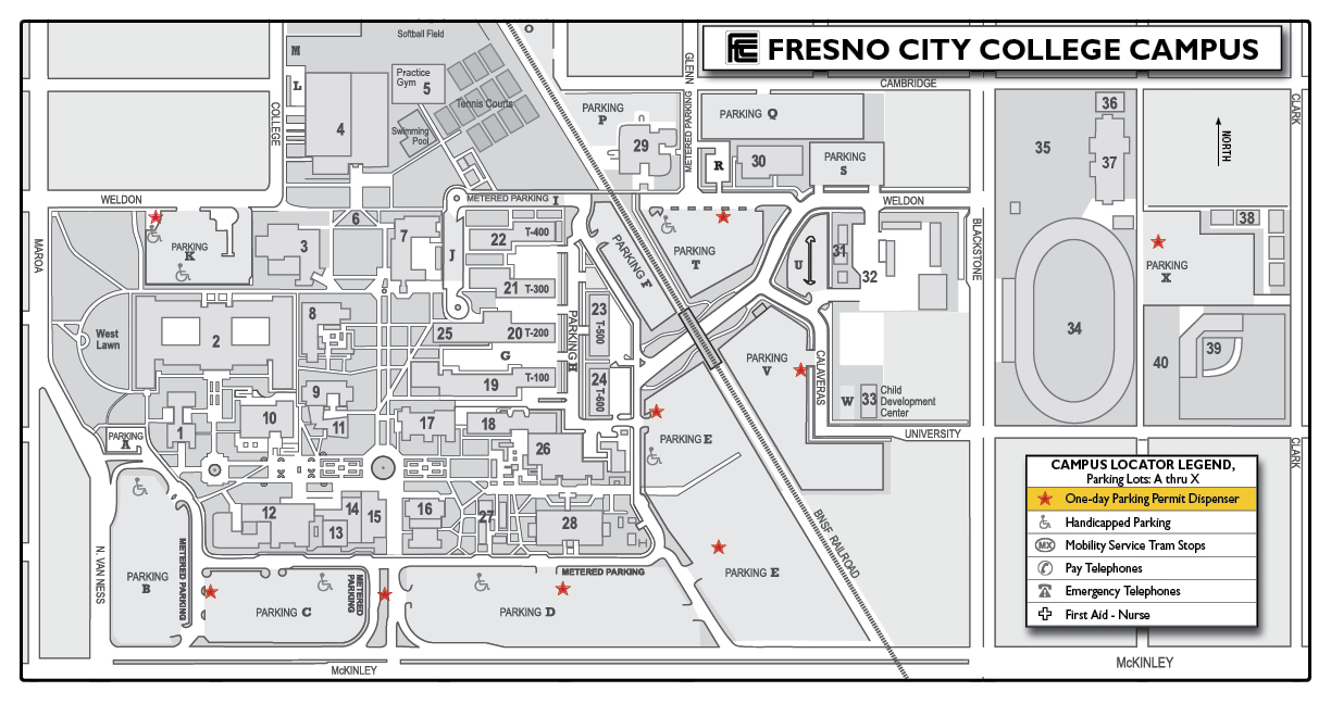 fresno city college map Contact And Maps Fresno City College