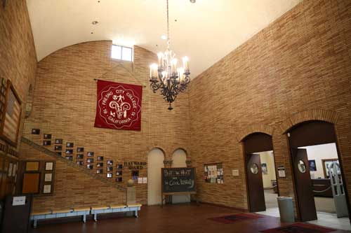 lobby from front doors