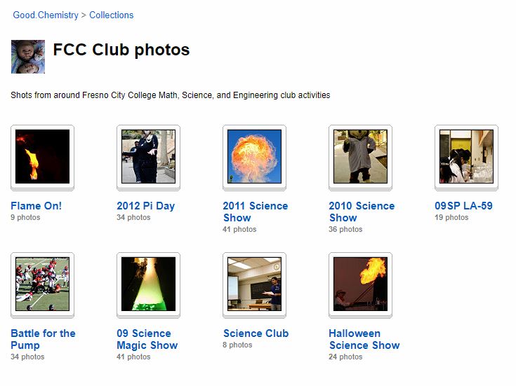 Science club photos