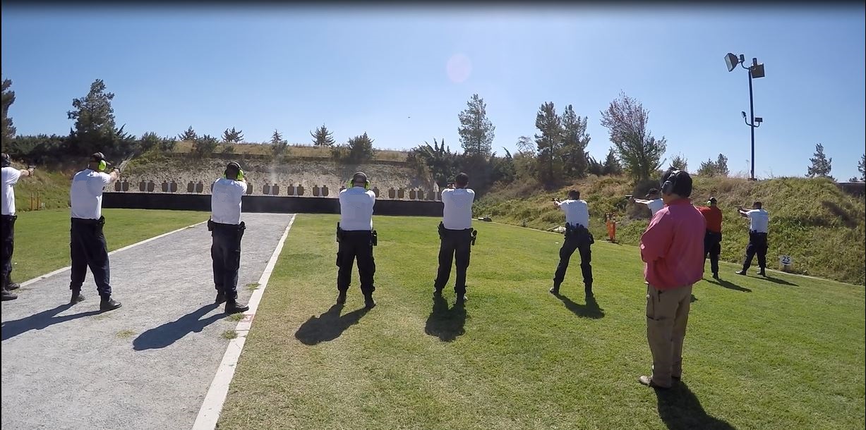      1. Basic Academy Firearms training at the Range 