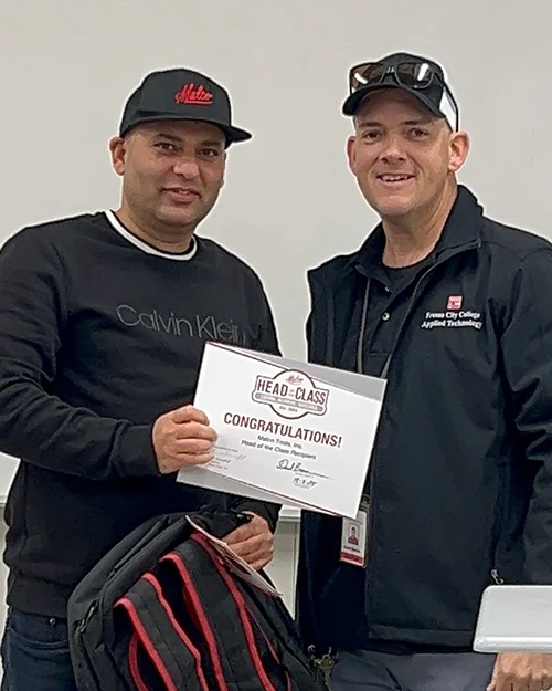 Head of the Class Award reception Bikramjeet