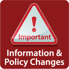information and policy changes