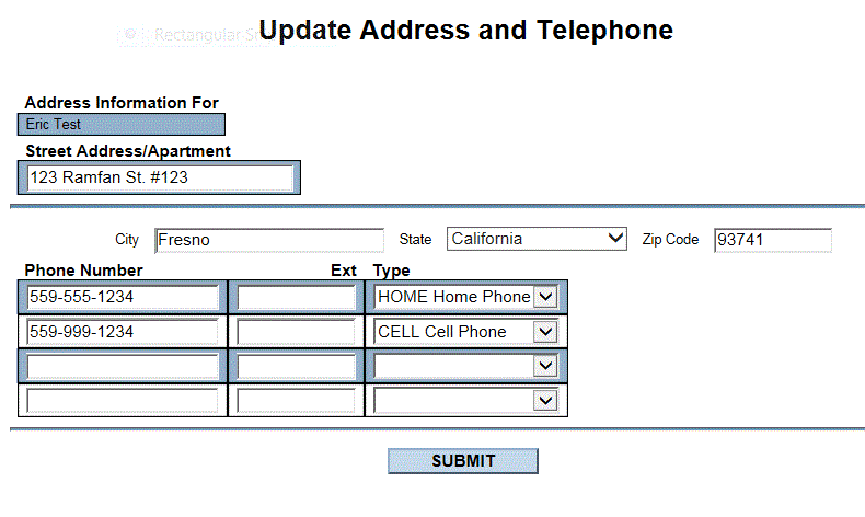 How to update Address and Telephone on WebAdvisor          Form on webAdvisor for updating Address and Telephone          How to sign up for emergency alerts on WebAdvisor          Form on WebAdvisor for signing up for emergency alerts on WebAdvisor