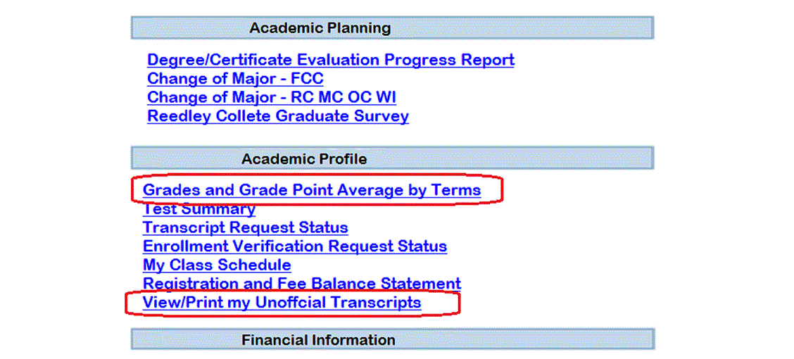 How to access grades on webadvisor