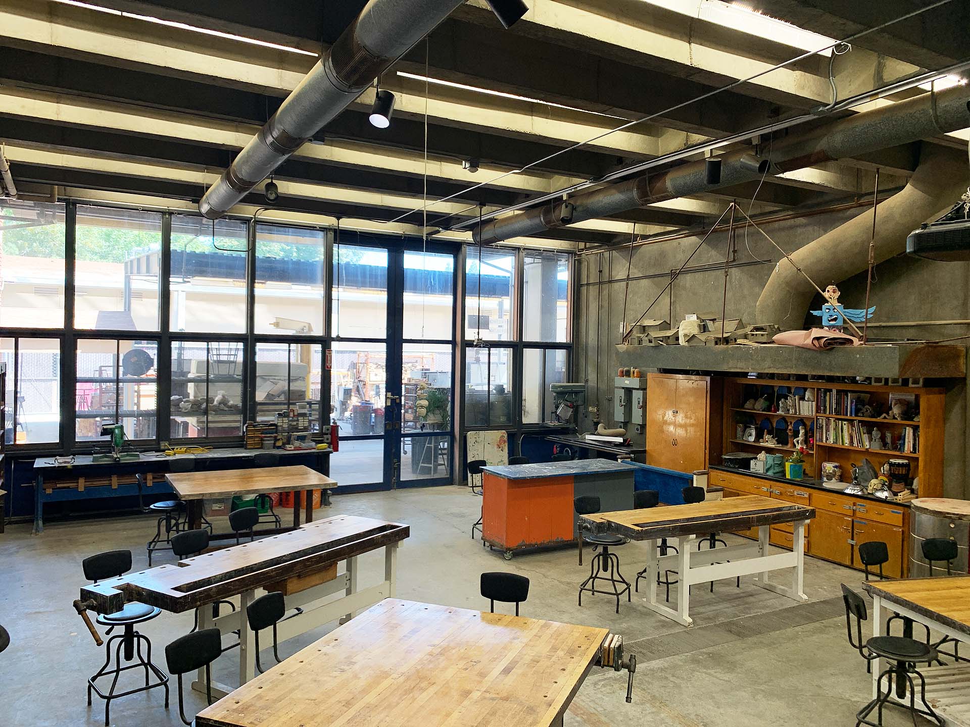 sculpture classroom