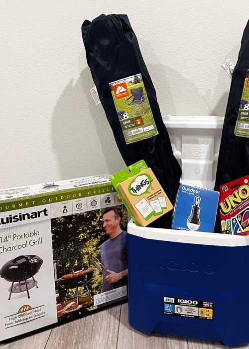 Camping Gift Basket