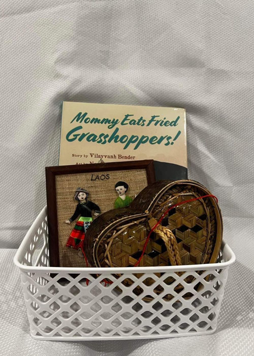 Laotian gift basket