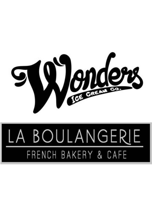 Wonders & La Boulangierie logos
