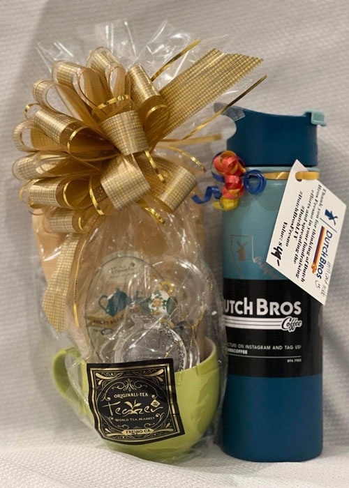Teazer world tea and Dutch Bros bottle