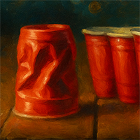 red solo cups