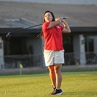 Image of FCC women's golf student