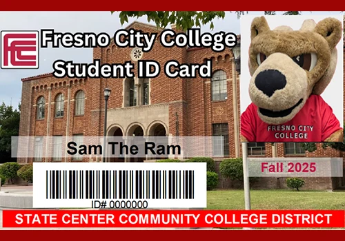 Student ID Card of Sam the Ram