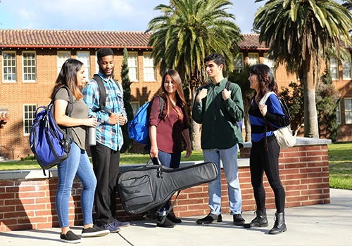 Students standing by OAB