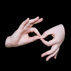 Hands doing sign language