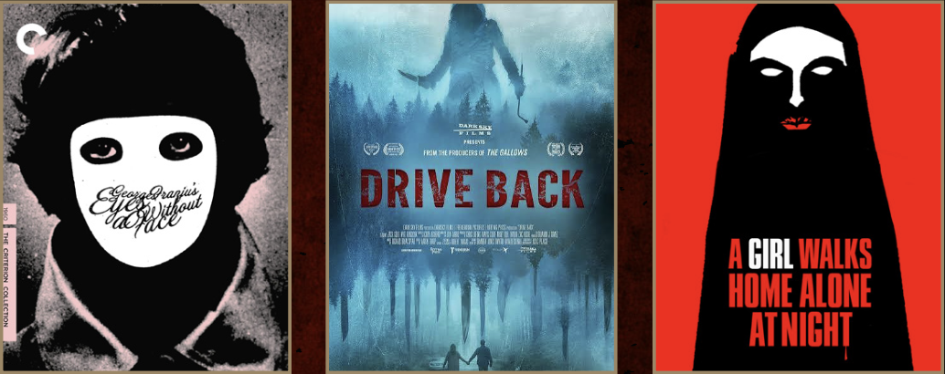 Eyes without a face - Drive Back - A girl Walks Home Alone at Night Movie covers