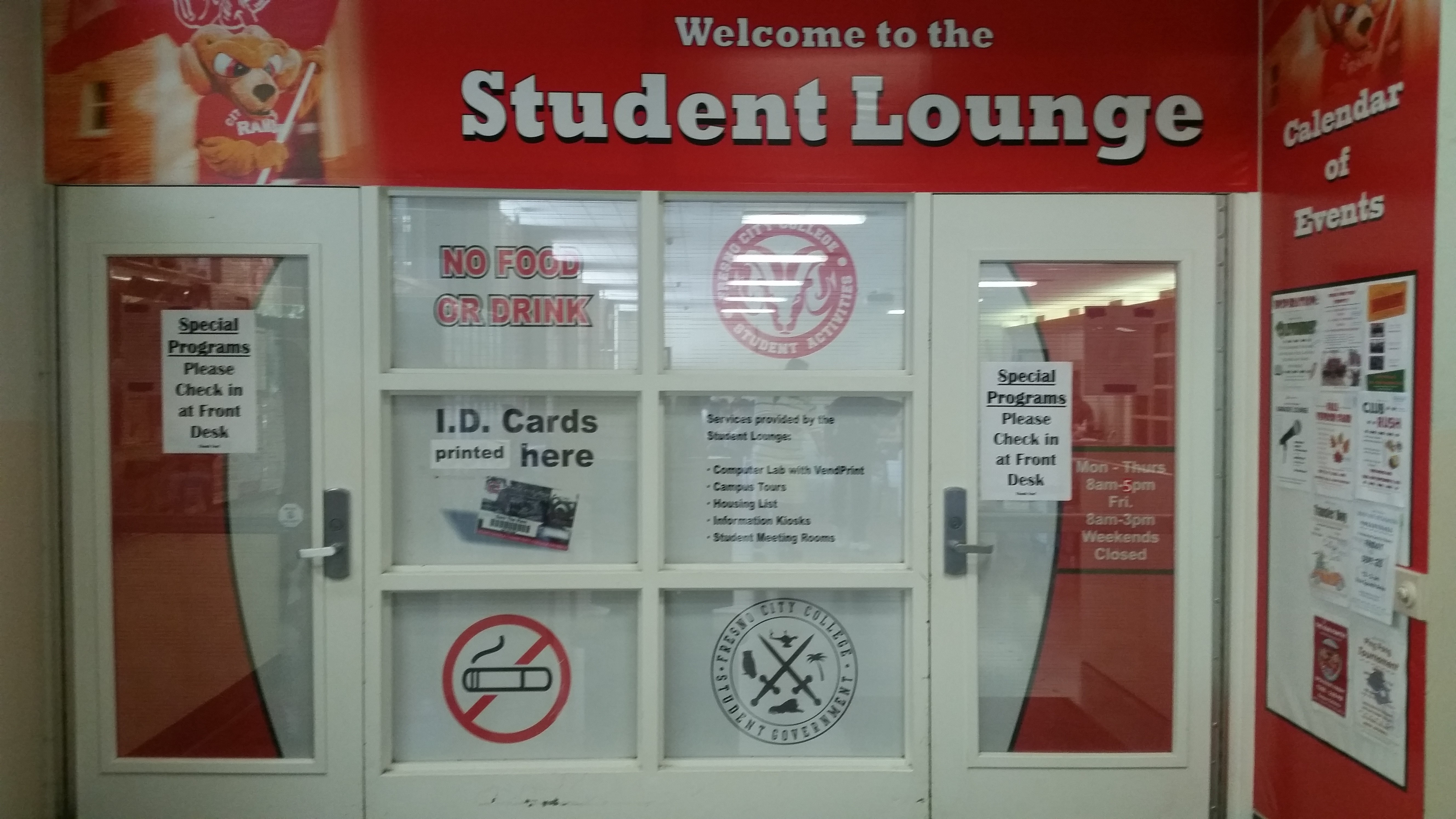 2. Picture of Student Lounge